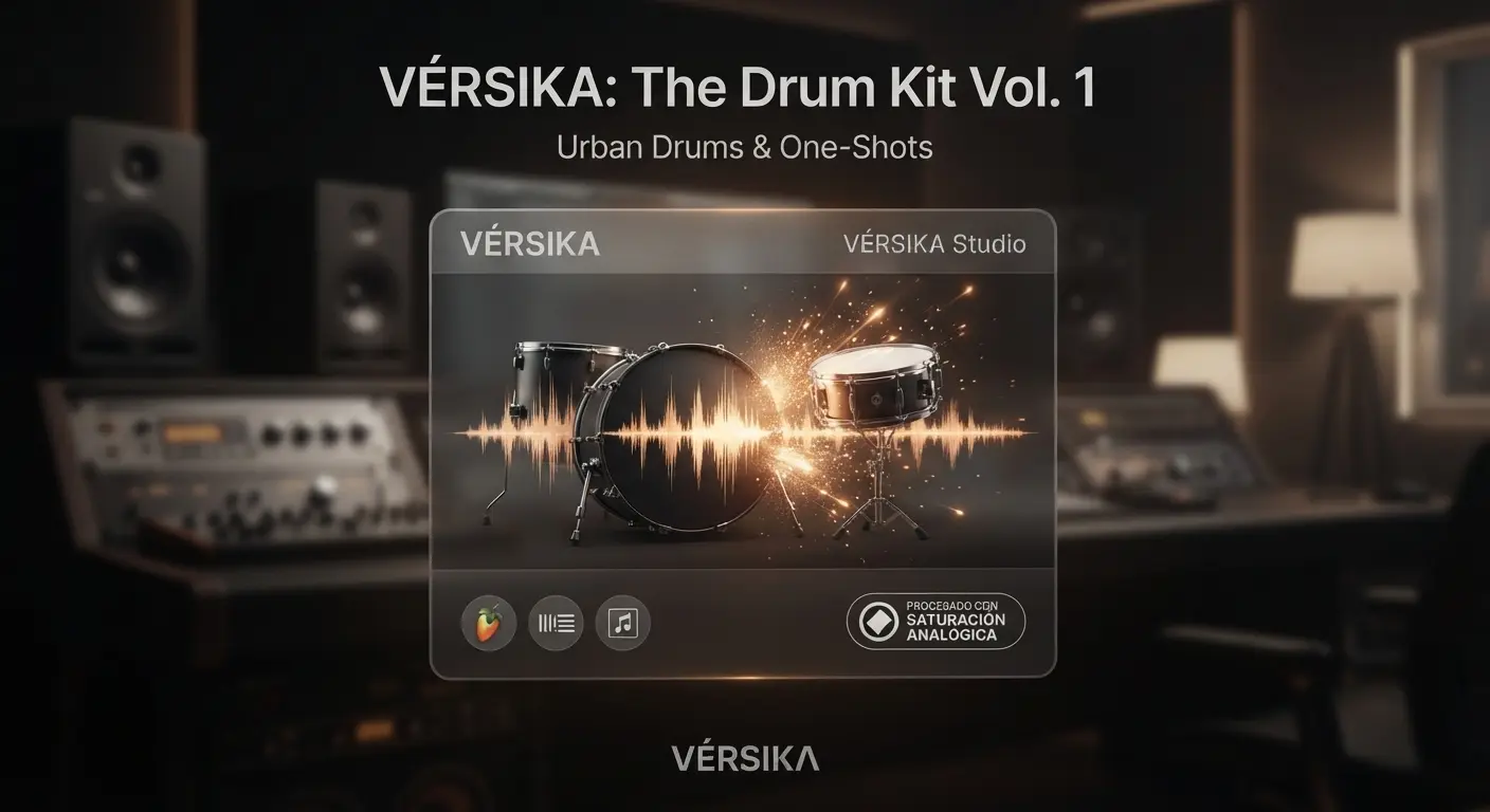 VÉRSIKA: The Drum Kit Vol. 1 – Urban Drums & One-Shots